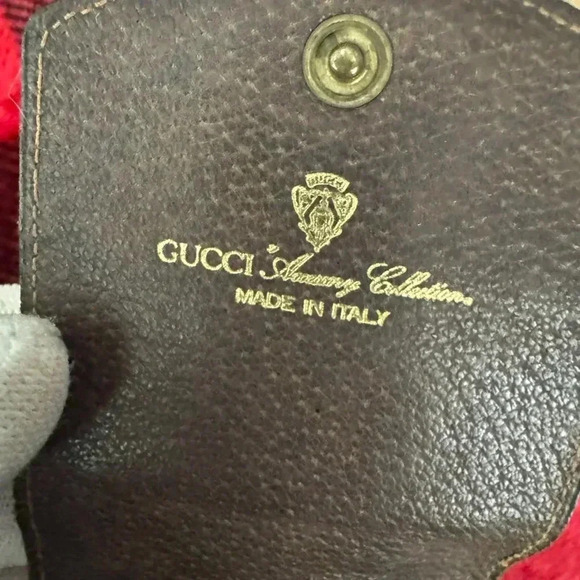Vintage Gucci Wallet Case Pouch Accessory Collection Italy Authentic converted - Picture 11 of 14